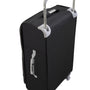 World's Lightest New York 32" Softside Checked Spinner Luggage (Black)