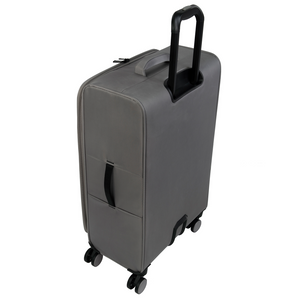 Census 28" Softside Checked 8 Wheel Spinner (Grey Skin)