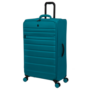 Census 28" Softside Checked 8 Wheel Spinner (Teal Sea)