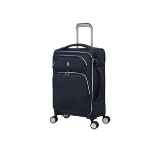 Expectant 22" Softside Carry-On 8 Wheel Spinner (Dress Blues)