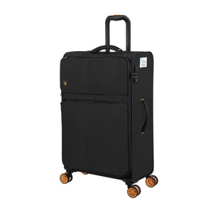 Lykke 28" Softside Checked 8 Wheel Spinner (Black)