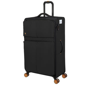 Lykke 32" Softside Checked 8 Wheel Spinner (Black)