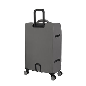 Census 28" Softside Checked 8 Wheel Spinner (Grey Skin)