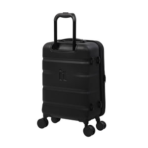 Evolving 22" Hybrid Hardside 8 Wheel Expandable Carry-On Luggage (Black)