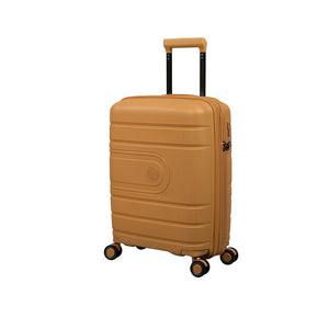 ECO-Tough 21" Hardside Carry-On 8 Wheel Expandable Spinner (Honey Gold)