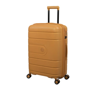 ECO-Tough 26" Hardside Checked 8 Wheel Expandable Spinner (Honey Gold)