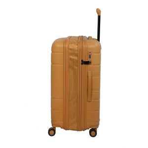 ECO-Tough 26" Hardside Checked 8 Wheel Expandable Spinner (Honey Gold)