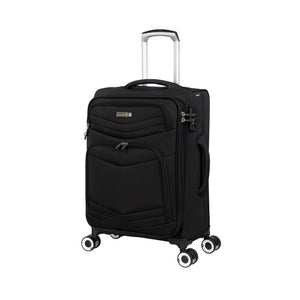 Intrepid 22" Softside Carry-On 8 Wheel Expandable Spinner (Black)