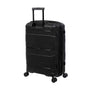 Momentous 25" Hardside Checked 8 Wheel Expandable Spinner (Black)