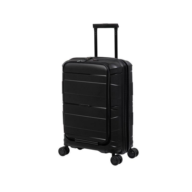 Momentous 3 Piece Hardside 8 Wheel Expandable Spinner Set (Black