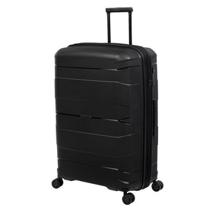 Momentous 30" Hardside Checked 8 Wheel Expandable Spinner (Black)