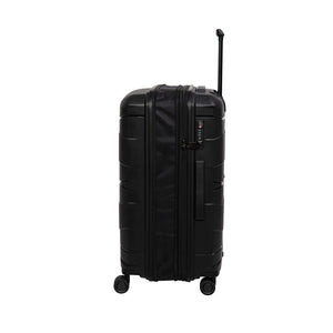 Momentous 30" Hardside Checked 8 Wheel Expandable Spinner (Black)