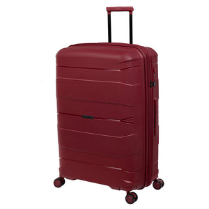 Momentous 30" Hardside Checked 8 Wheel Expandable Spinner (German Red)