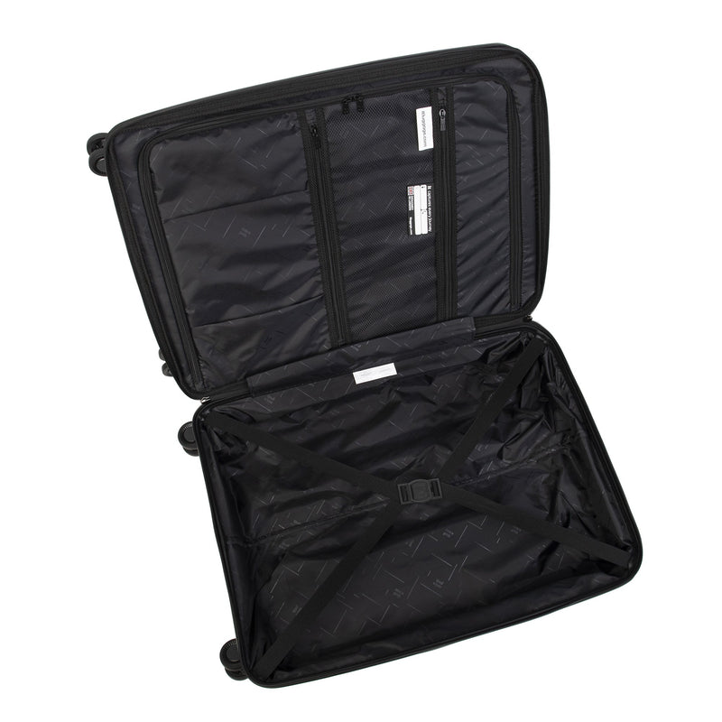 Momentous 21" Hardside Carry-On 8 Wheel Spinner (Black)