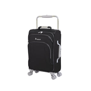 World's Lightest New York 22" Softside Spinner Luggage Carry-on Luggage (Dark Gray)