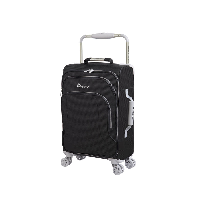 World's Lightest New York 22" Softside Spinner Luggage Carry-on Luggage (Dark Gray)