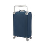 World's Lightest New York 22" Softside Spinner Luggage Carry-on Luggage (Blue Ashes)